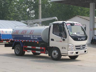 程力威牌CLW5081GXEB5吸糞車