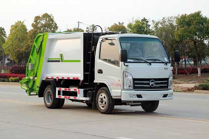 程力威牌CLW5040ZYSKL6壓縮式垃圾車(chē)