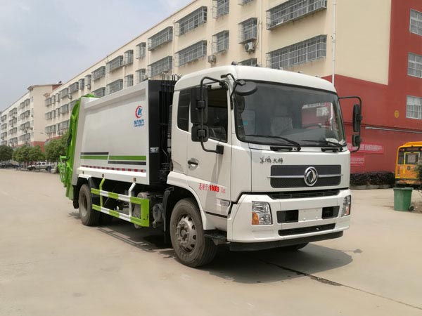 程力威牌CLW5180ZYSD6壓縮式垃圾車(chē)