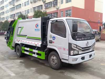 程力威牌CLW5070ZYSD6壓縮式垃圾車(chē)