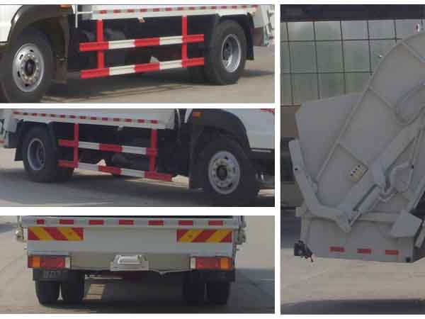 程力威牌CLW5160ZYSZ5壓縮式垃圾車(chē)