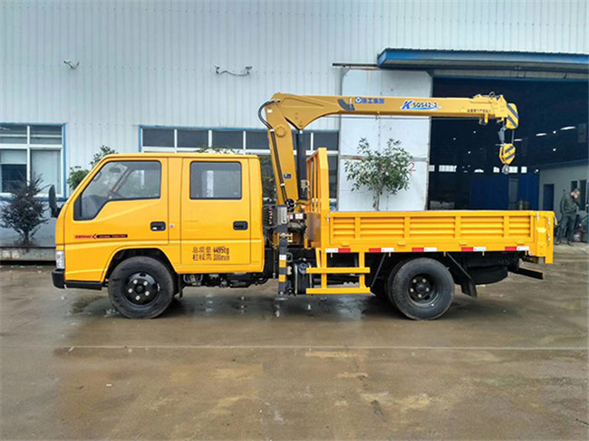 江鈴順達(dá)雙排隨車吊-2噸/3.2噸藍(lán)牌隨車吊