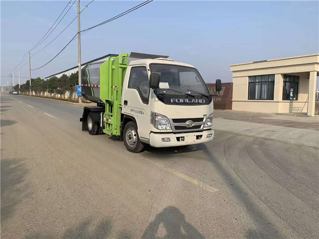 福田小卡之星自裝卸垃圾車(chē)